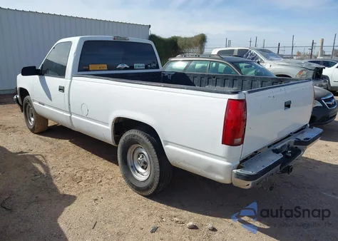 1998 Chevrolet C1500 Fleetside W/T из США, поврежденный, VIN 1GCEC14W7WZ159829